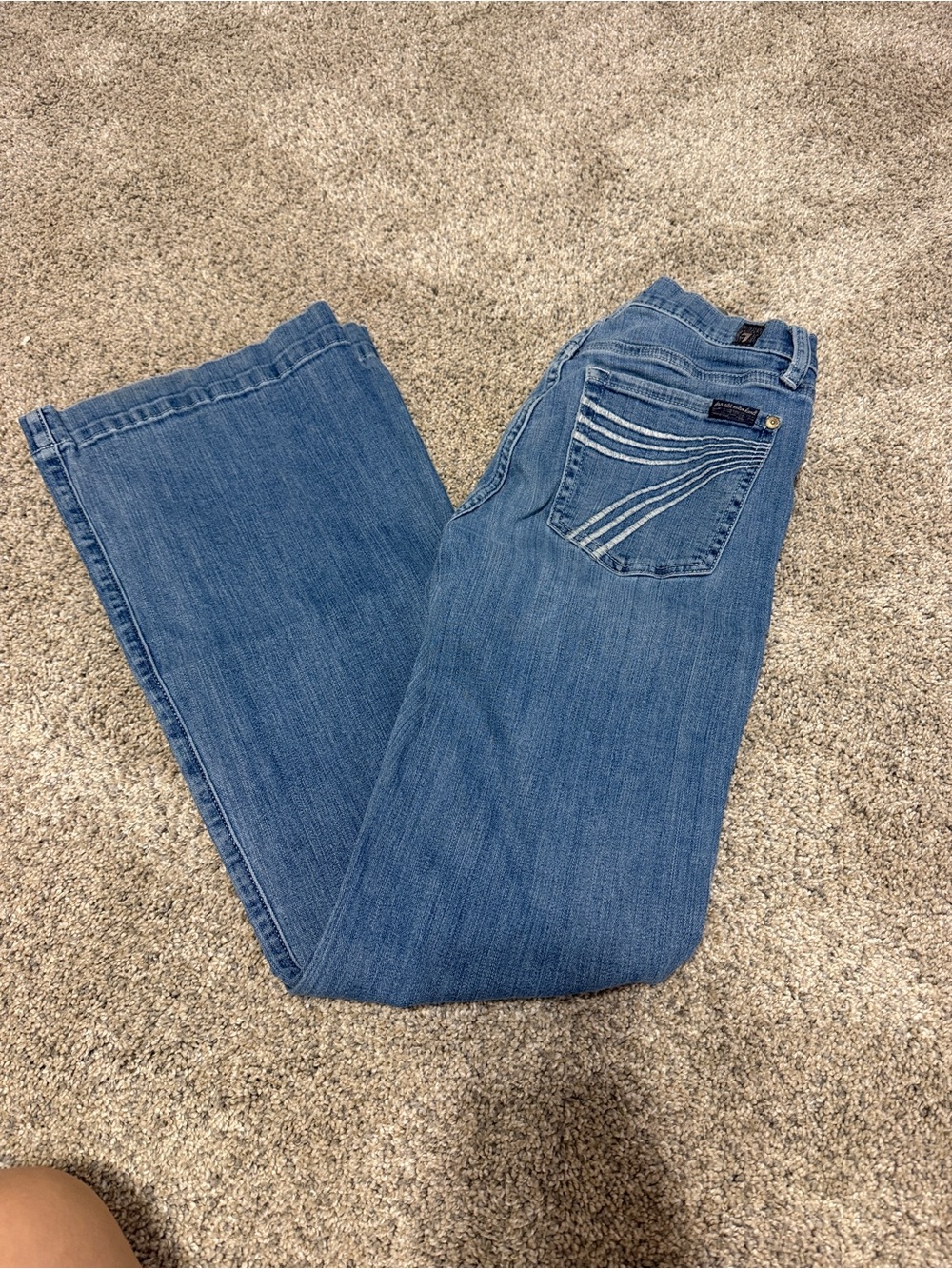 7for all mankind flare jeans